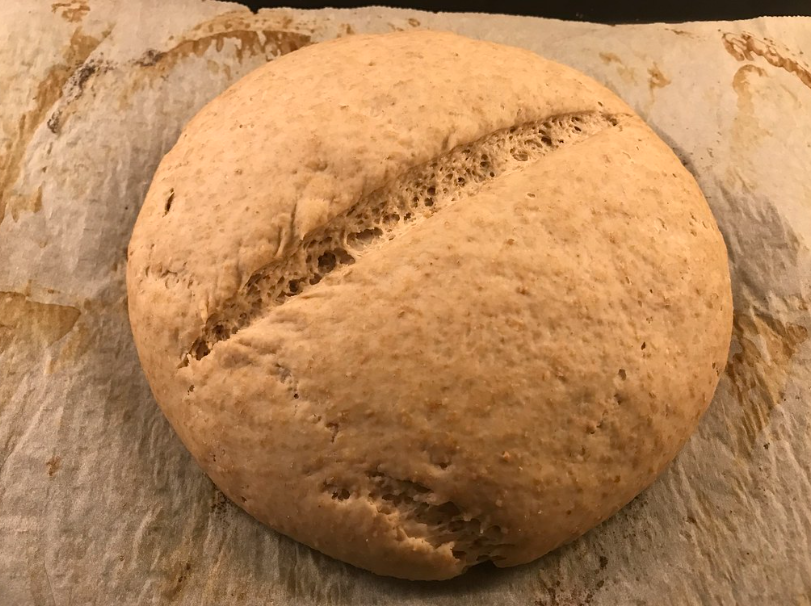 Pan de espelta con masa madre