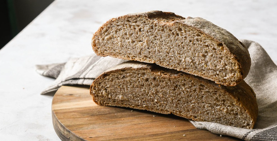Pan de espelta con masa madre