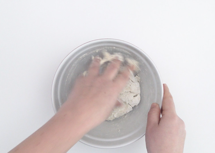 El pan de hogaza más fácil sin amasado