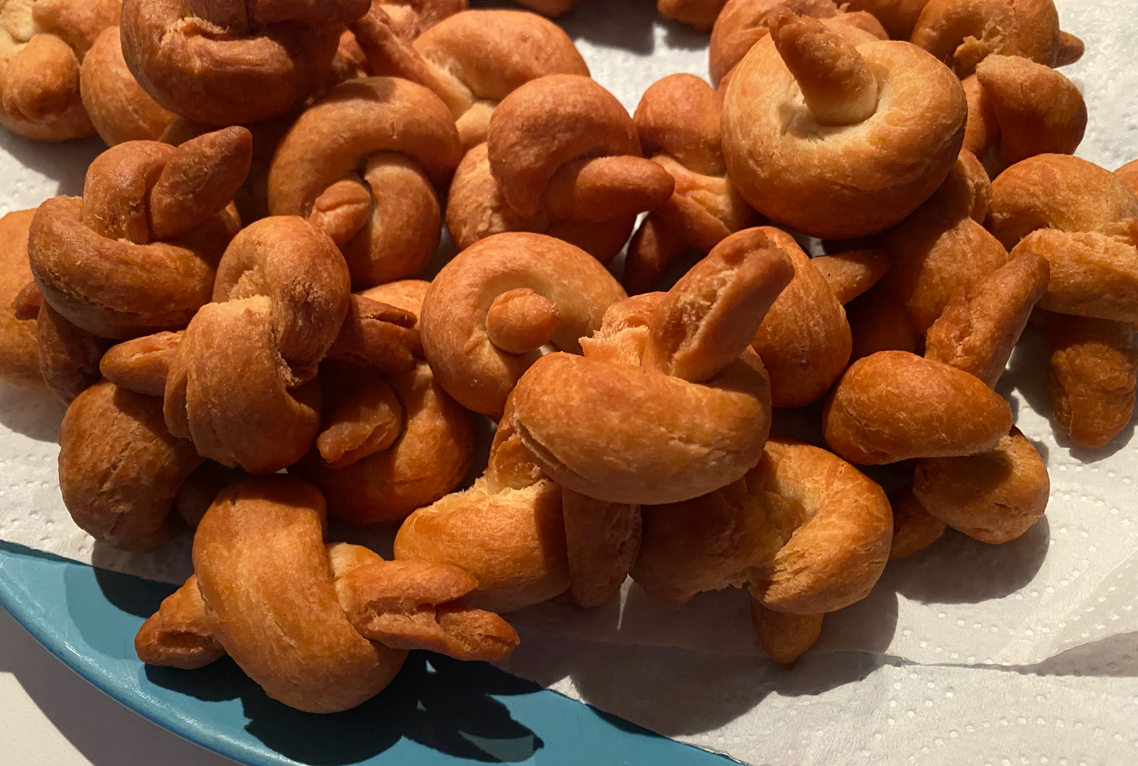 Periquitos de Carnaval. Las rosquillas más famosas de Ordes