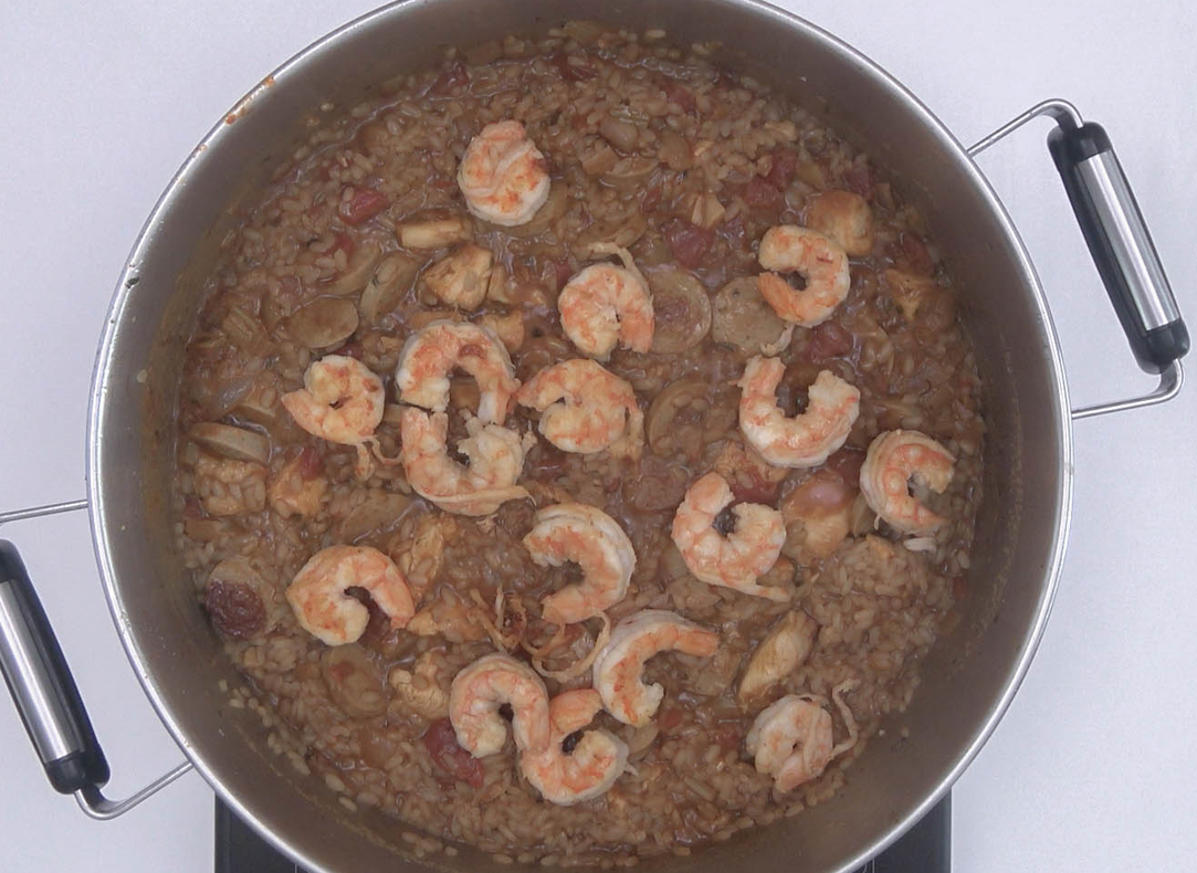 Arroz Jambalaya. Receta tradicional de la cocina criolla