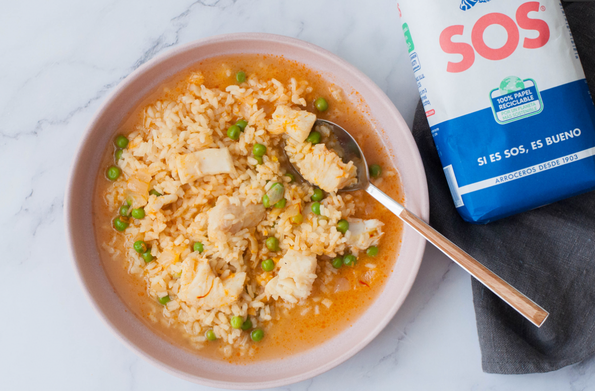 Arroz caldoso con bacalao. Receta para triunfar en Semana Santa
