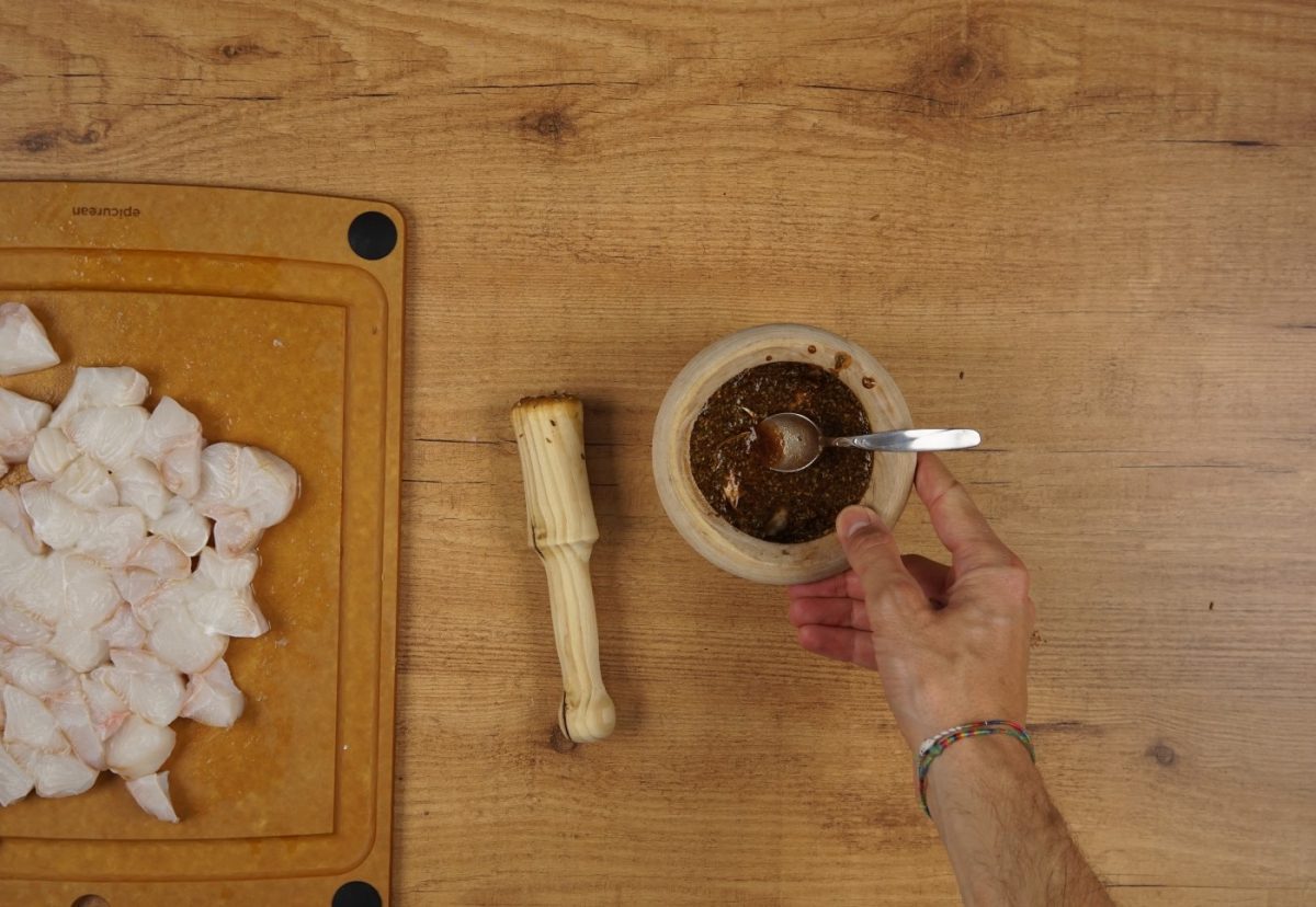 Bienmesabe o cazón en adobo. Receta andaluza paso a paso