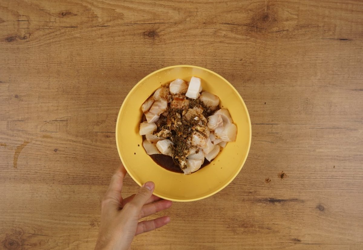 Bienmesabe o cazón en adobo. Receta andaluza paso a paso