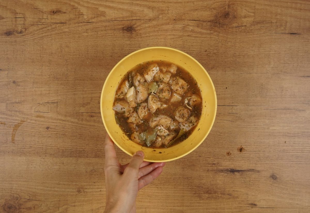 Bienmesabe o cazón en adobo. Receta andaluza paso a paso