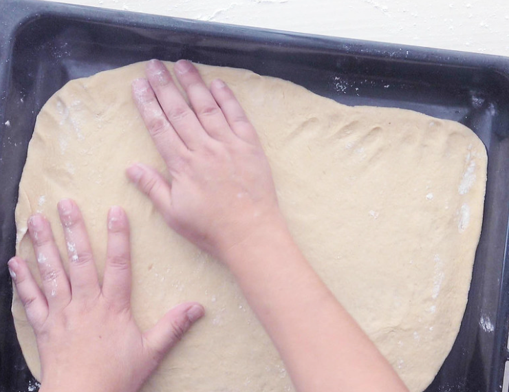 Empanada gallega rellena de carne