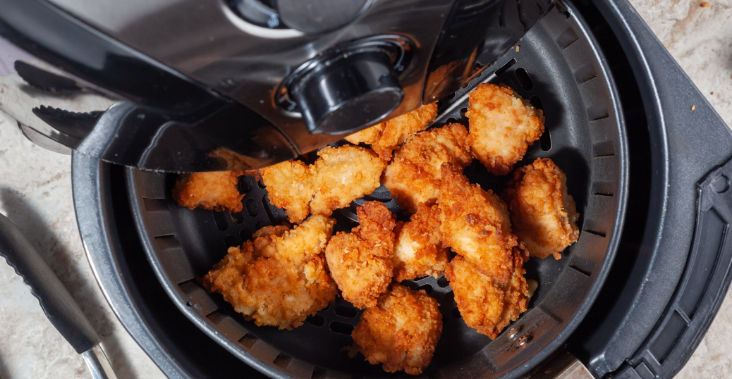 Fingers o tiras crujientes de pollo. Hechas en horno y freidora de aire