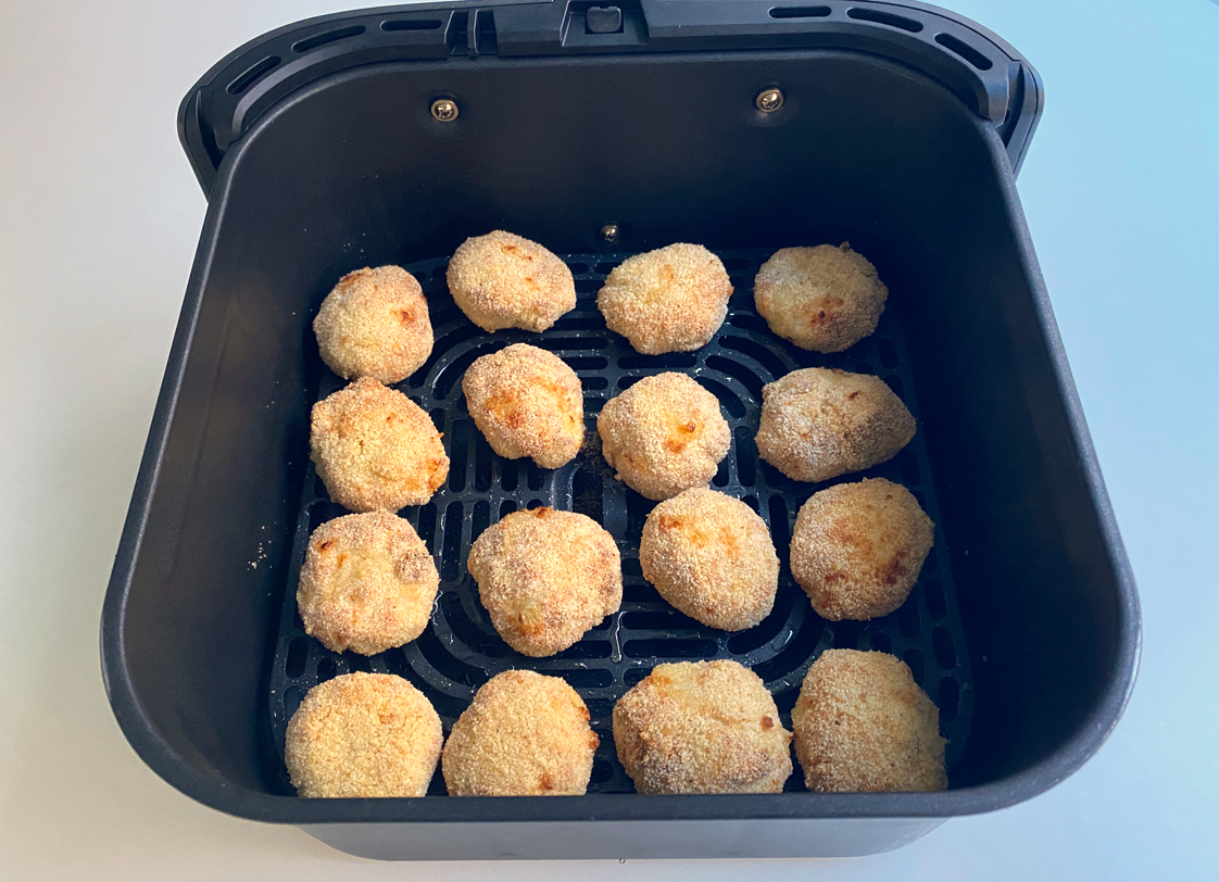 Nuggets de pollo en freidora de aire o en el horno