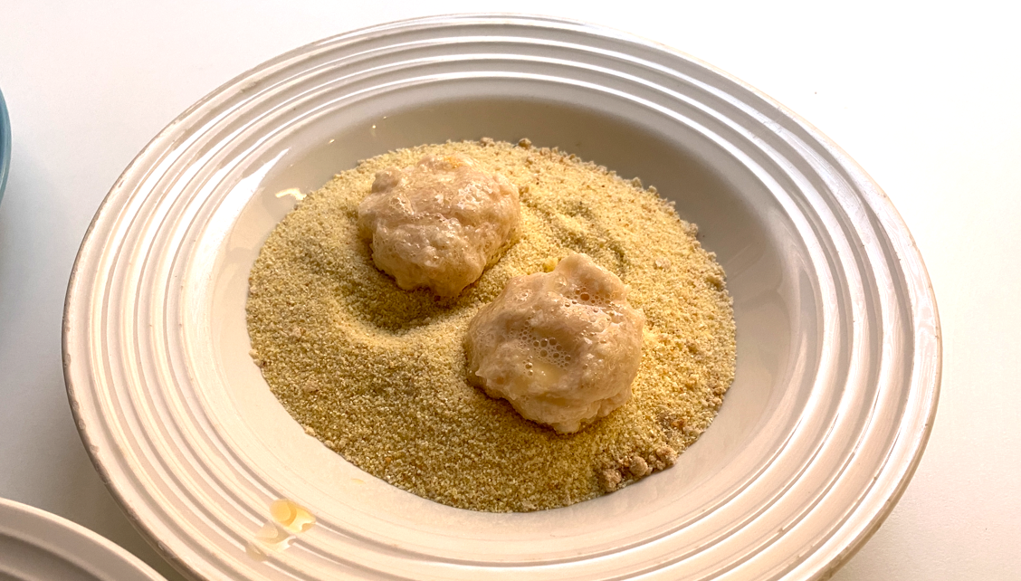 Nuggets de pollo en freidora de aire o en el horno