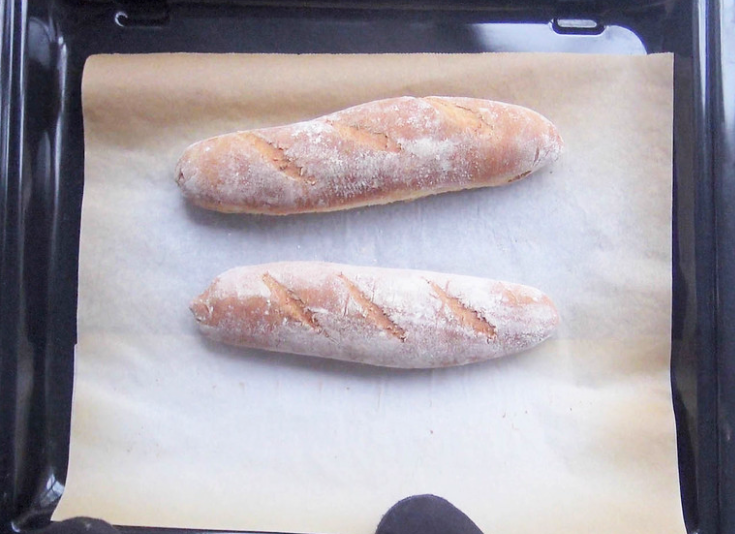 Cómo hacer baguettes francesas
