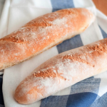 Pan baguette casero
