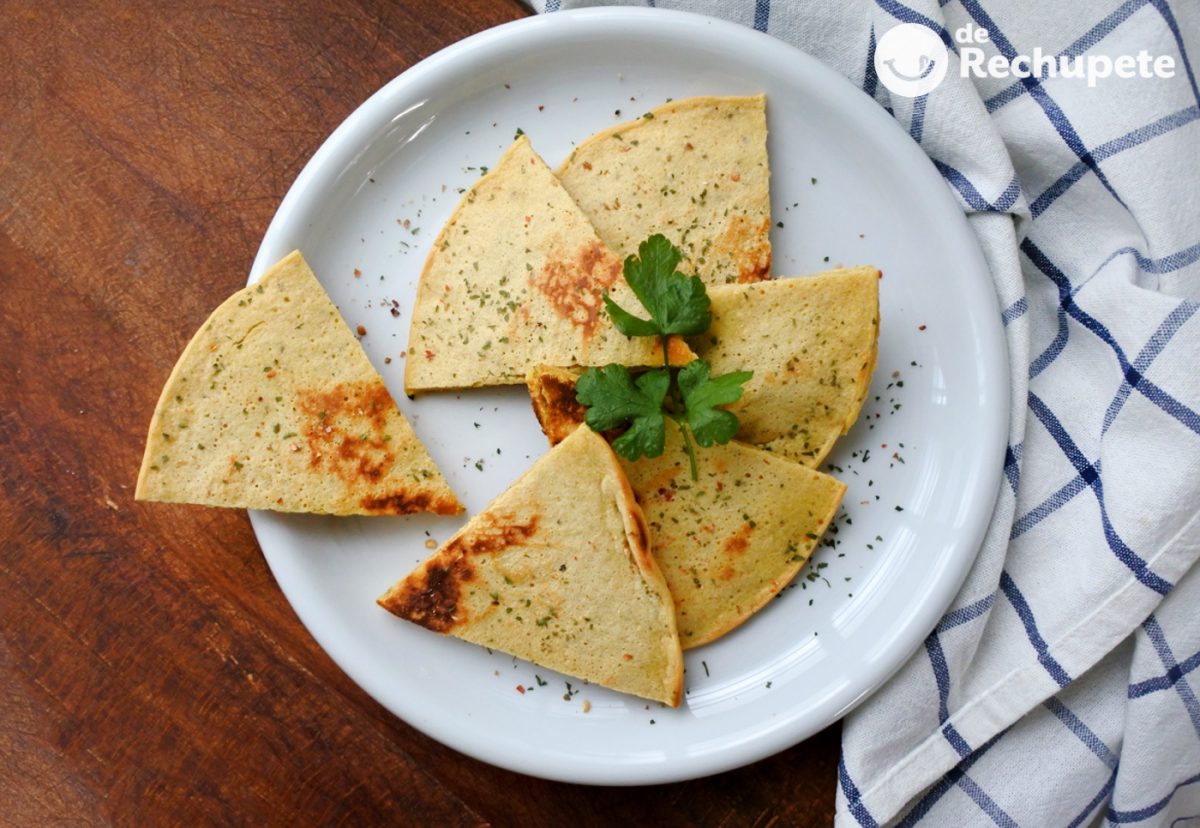 Socca. La famosa crepe francesa hecha con garbanzos