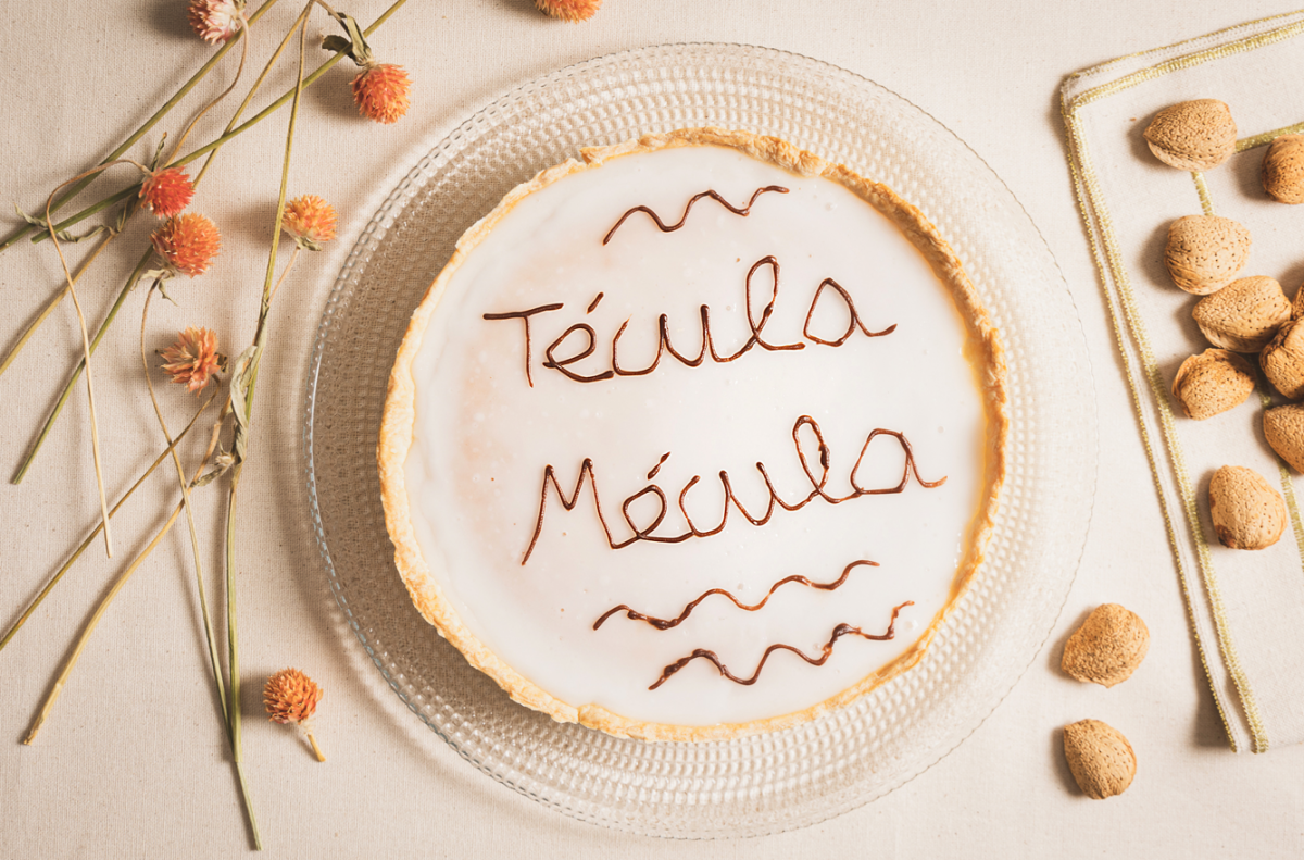 Técula Mécula. Tarta de almendra y yema