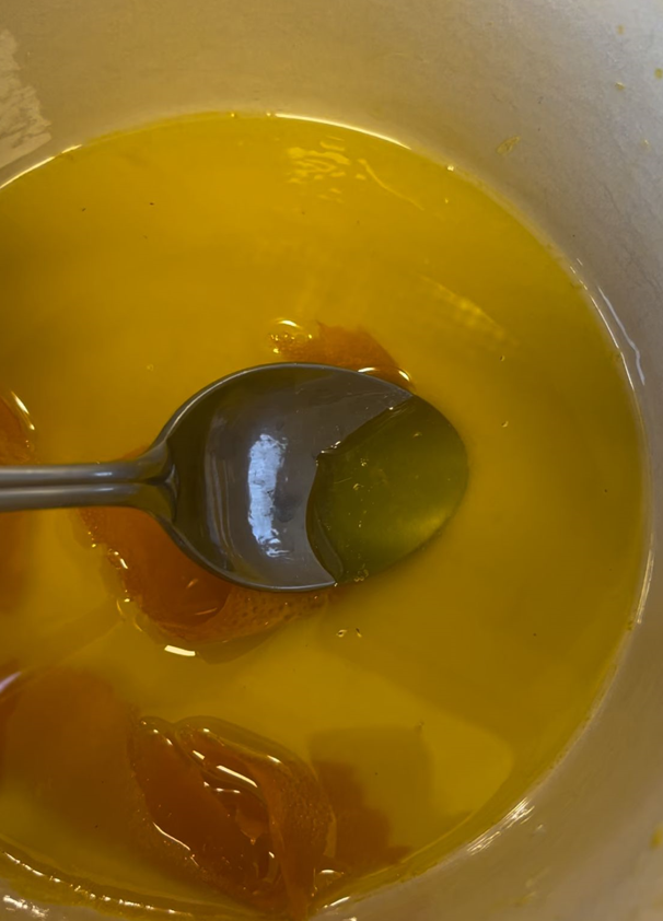 Salsa de naranja. Ideal para asados, carne y pescados. Versión salada y dulce