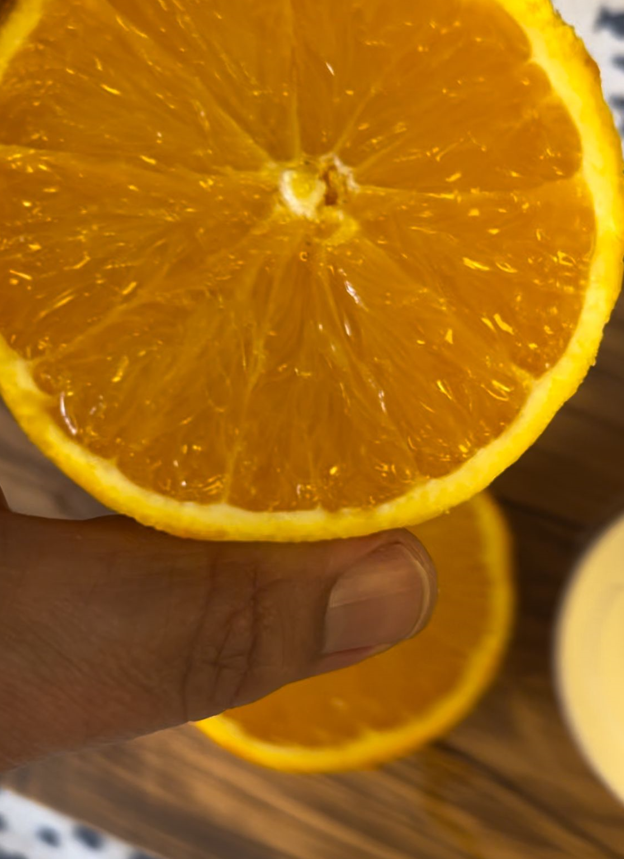 Salsa de naranja. Ideal para asados, carne y pescados. Versión salada y dulce