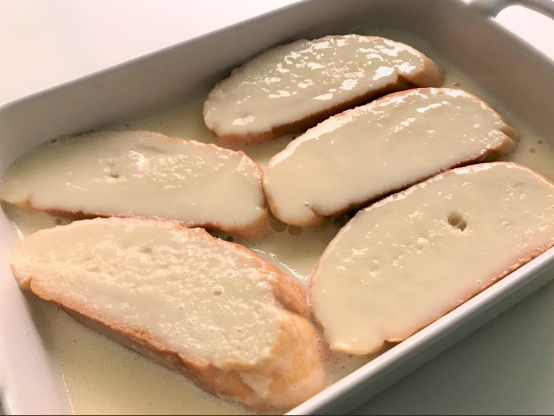 Torrijas de natillas. Postre fácil de Semana Santa
