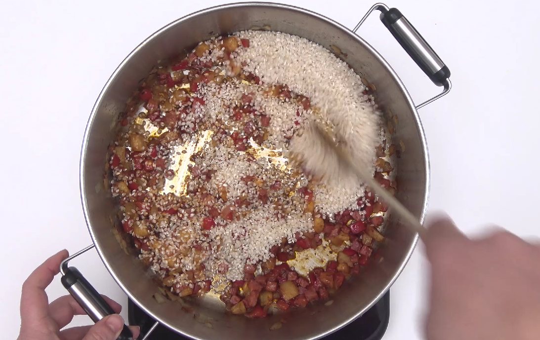 Arroz a la zamorana (con morro y oreja)