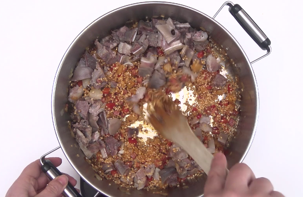 Arroz a la zamorana (con morro y oreja)