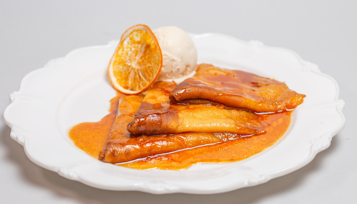 Salsa de naranja. Ideal para asados, carne y pescados. Versión salada y dulce