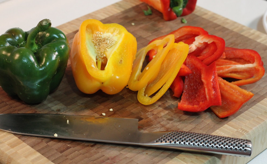 Fajitas mexicanas de pollo. chicken fajitas