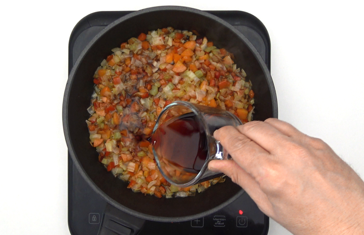 Macarrones con carne picada