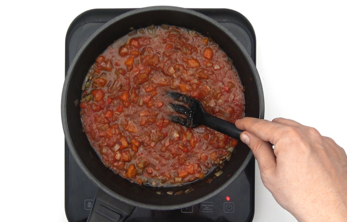 Macarrones con carne picada