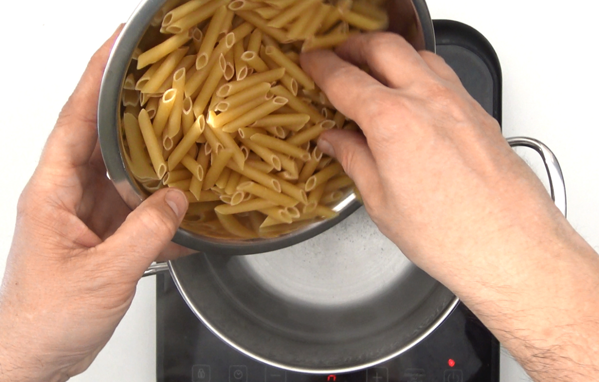 Macarrones con carne picada
