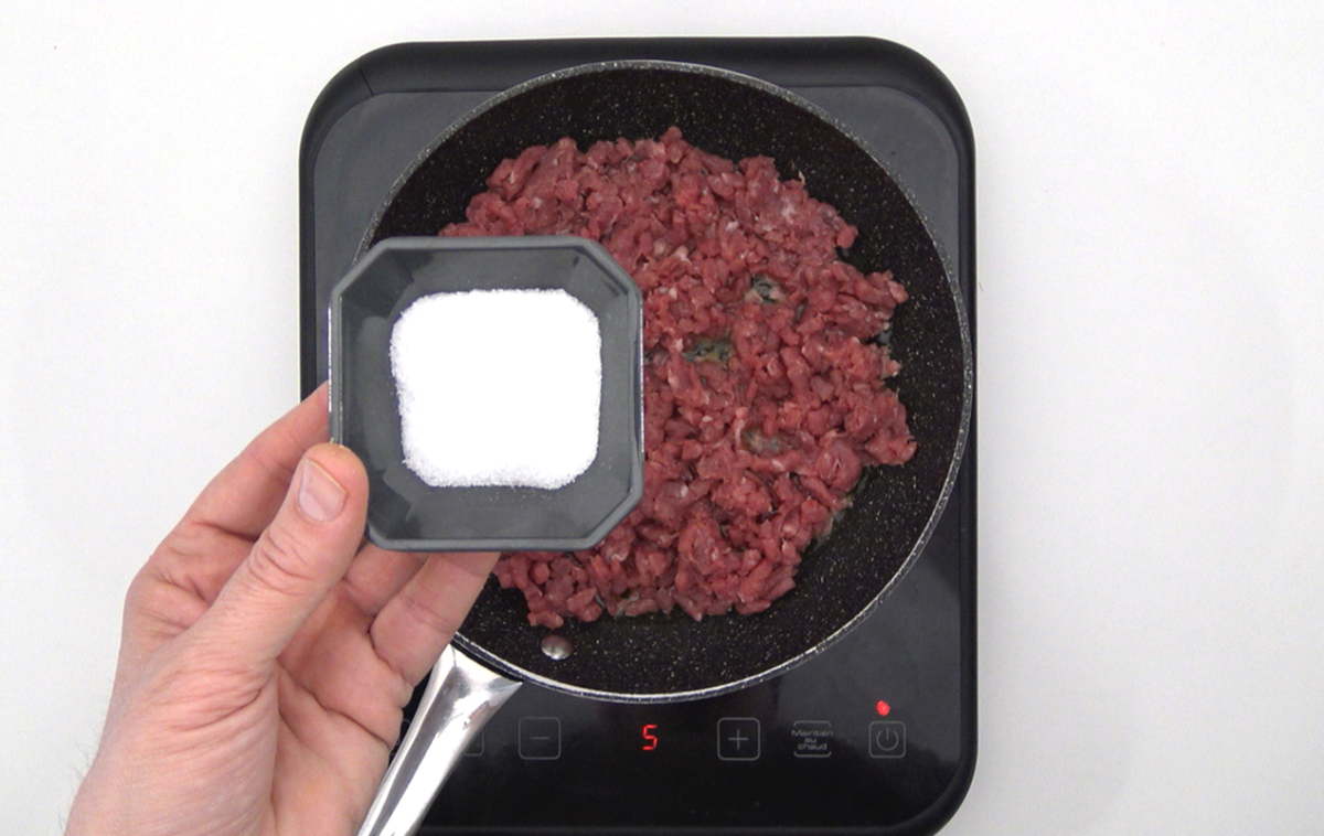 Macarrones con carne picada