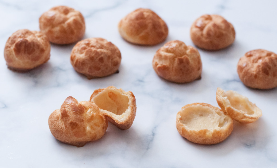 Pasta o masa Choux. Consejos para que salga perfecta