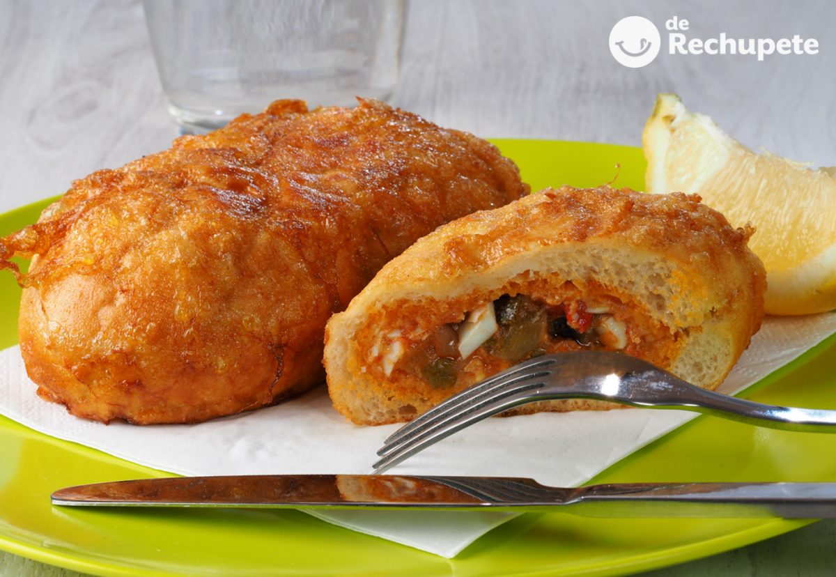 Pepitos valencianos. Panecillos rellenos de atún y pisto