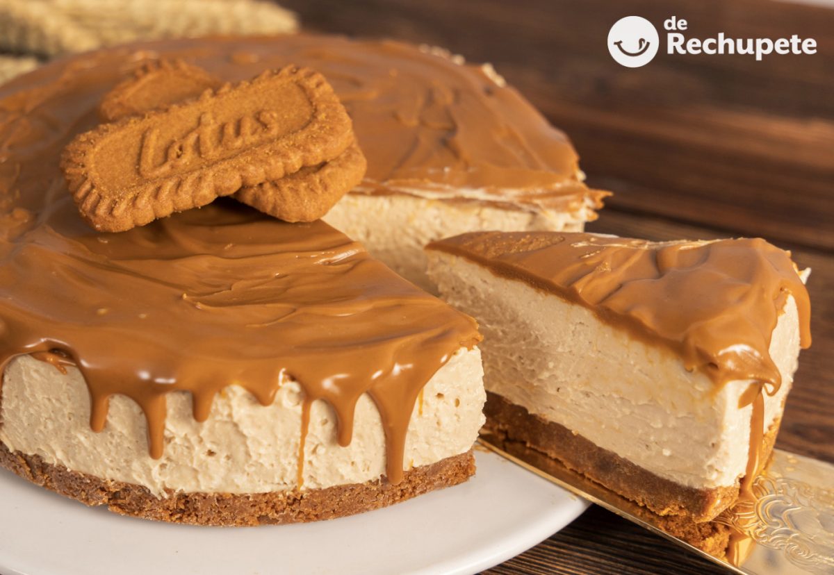 Tarta de galletas Lotus