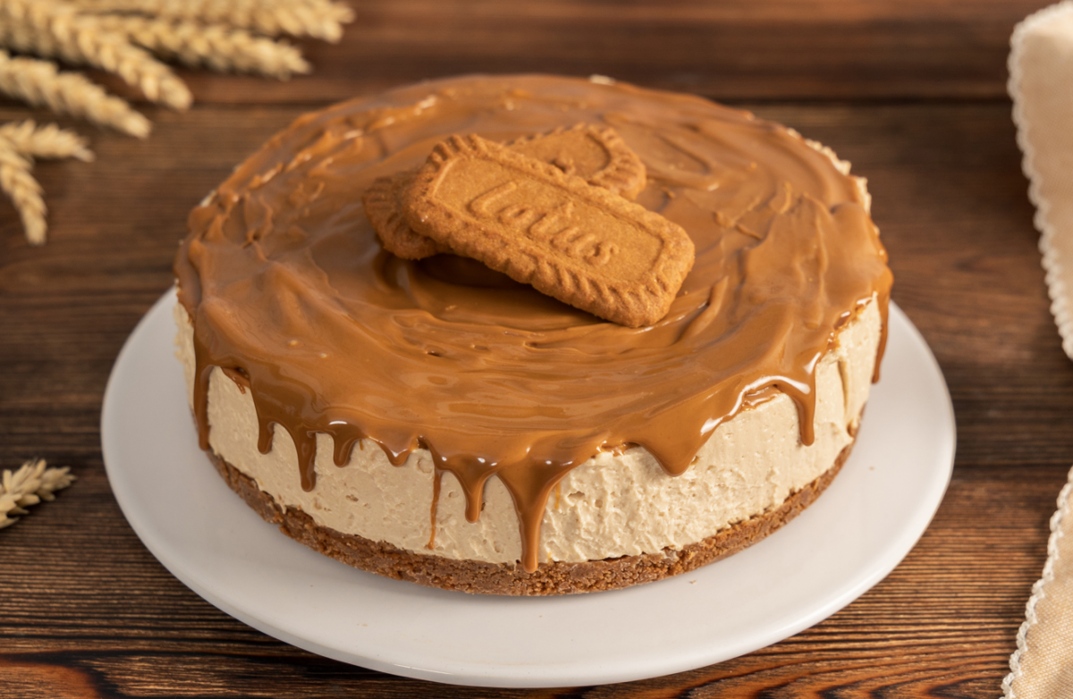 Tarta de galletas Lotus