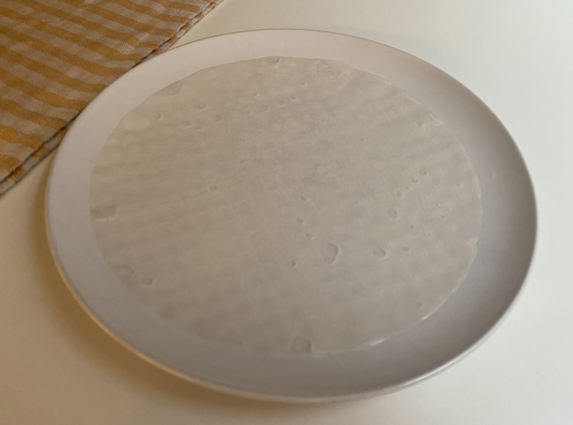 Cómo hacer pastel de manzana y papel de arroz en freidora de aire