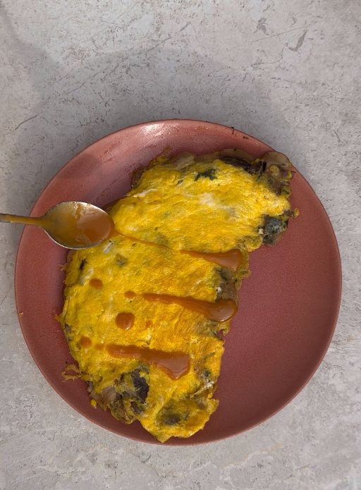 Tortilla de champiñones