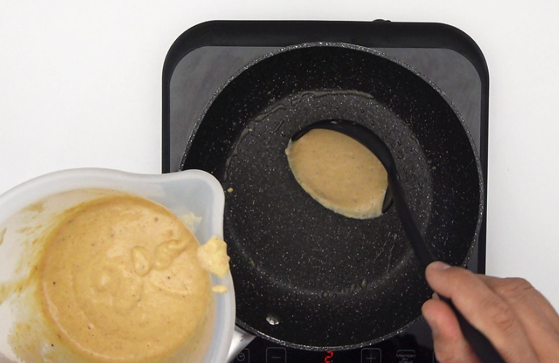 Tortitas esponjosas sin gluten. Receta fácil para celíacos