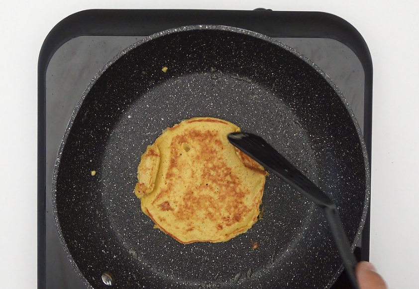 Tortitas esponjosas sin gluten. Receta fácil para celíacos