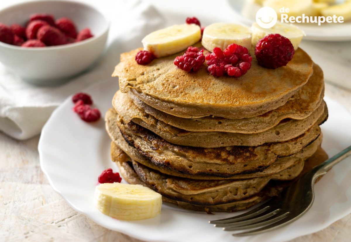 Tortitas esponjosas sin gluten. Receta fácil para celíacos