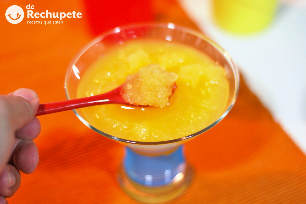 Granizado de limón y naranja