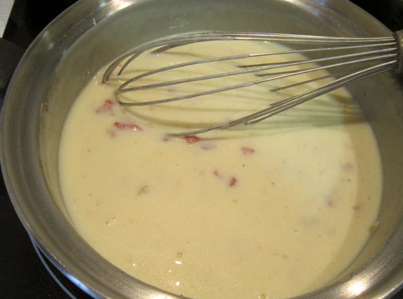 Alcachofas rellenas de jamón gratinadas al horno
