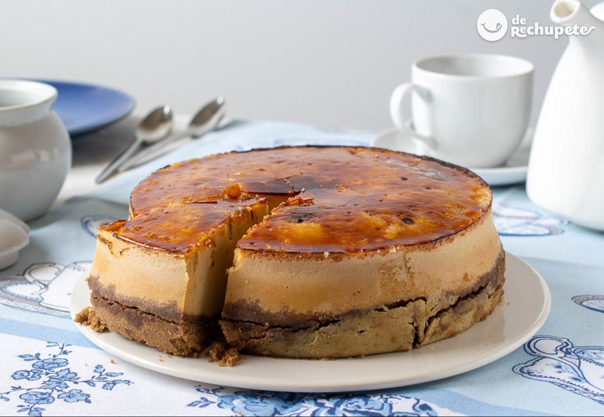 Cheesecake brulée. La tarta de queso más cremosa
