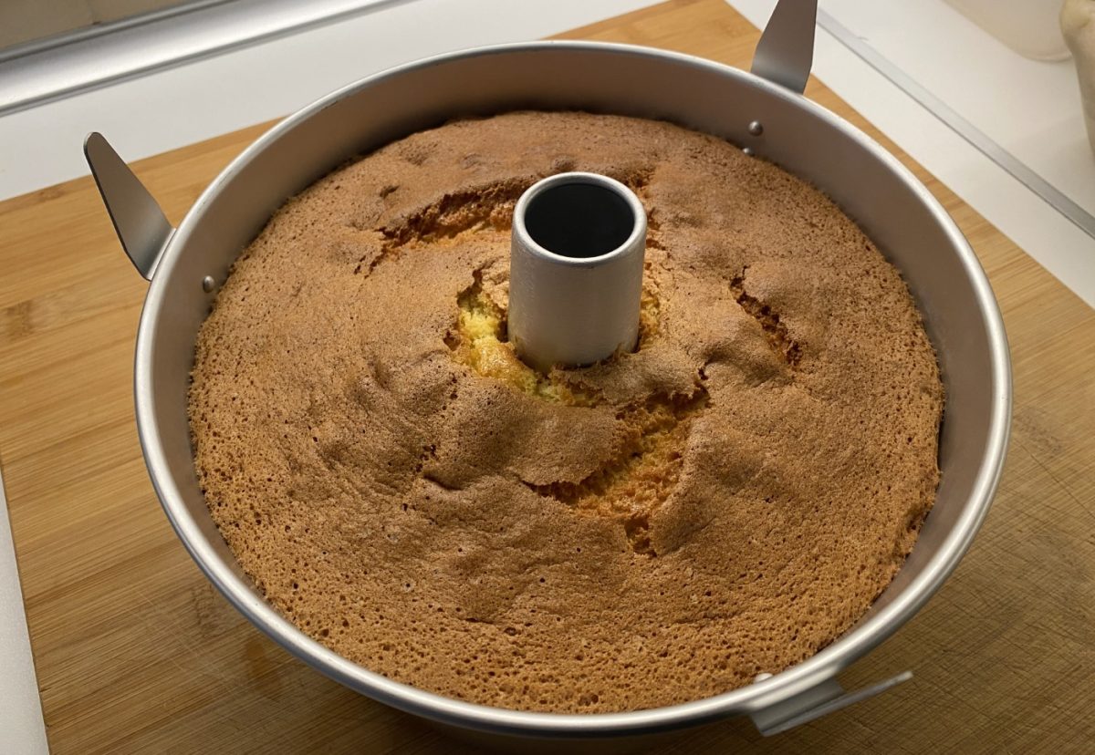 Chiffon cake de naranja. Un bizcocho con sabor cítrico