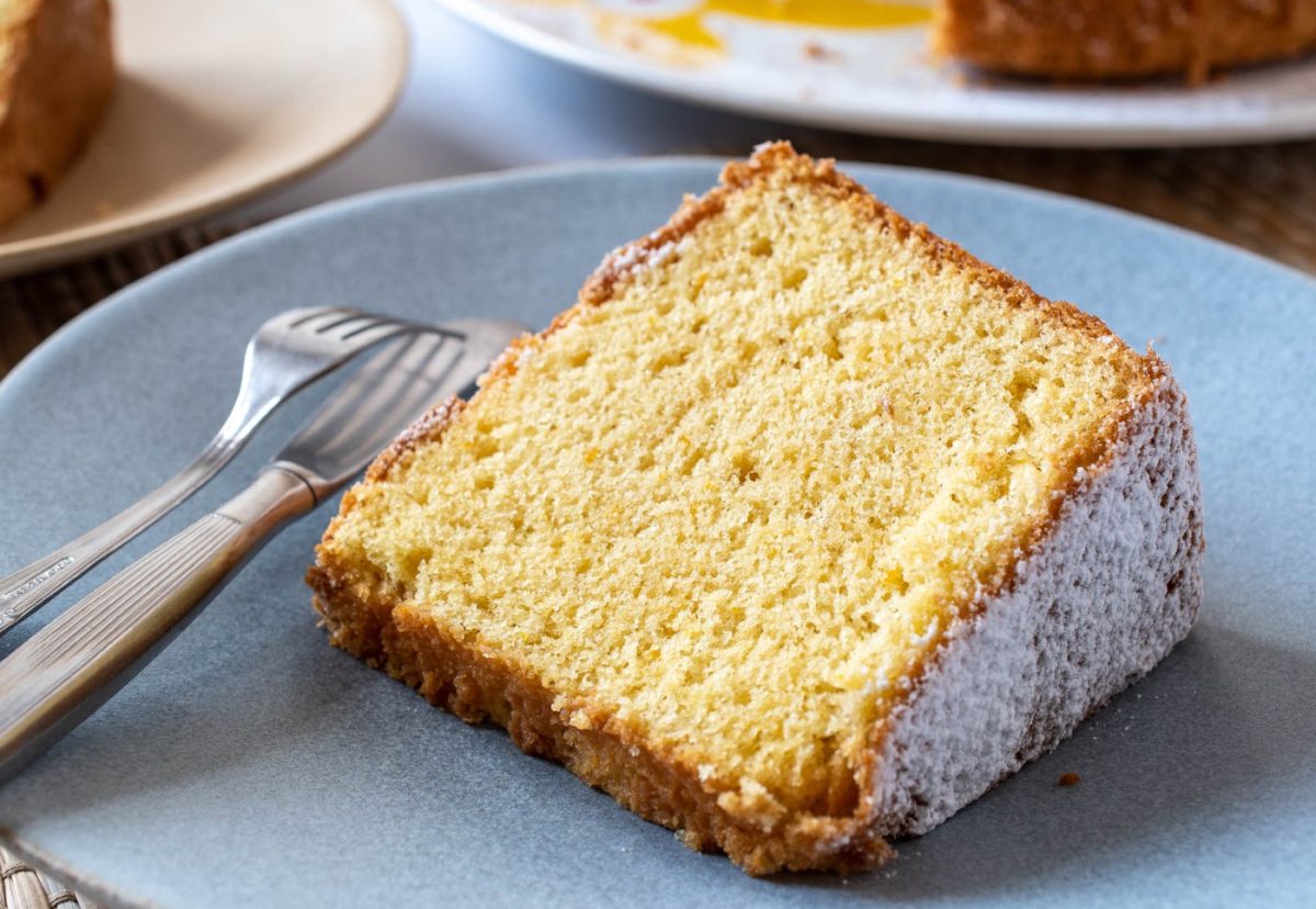 Chiffon cake de naranja. Un bizcocho con sabor cítrico