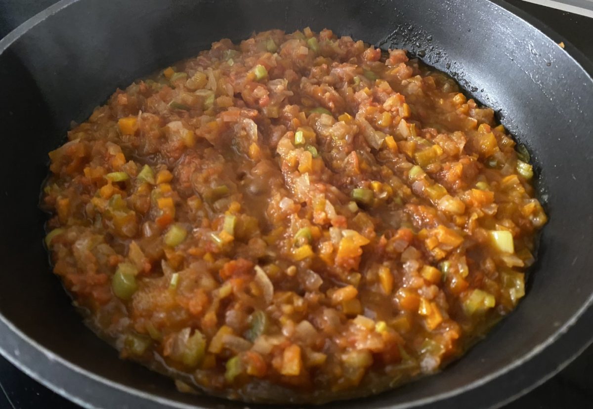Codorniz confitada con alubias rojas. Un rico guiso de legumbres