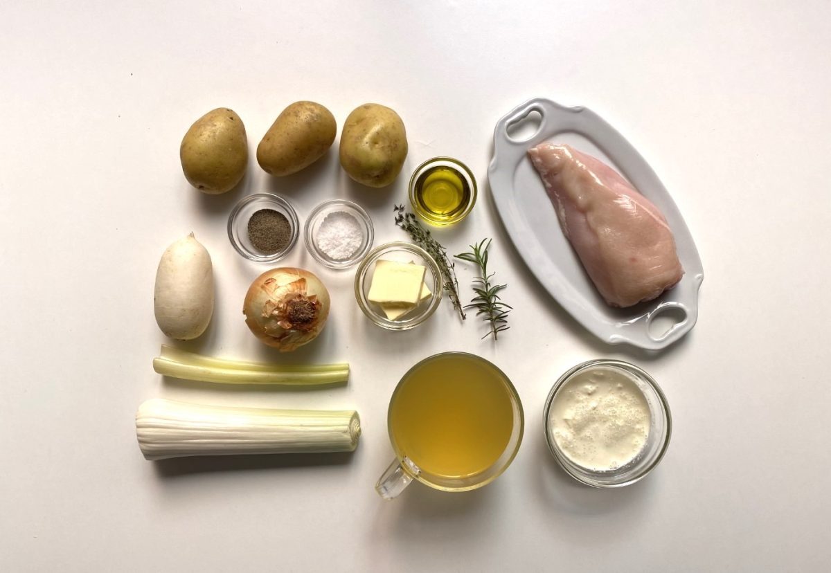 Crema de pollo casera. Una receta rápida para los días fríos