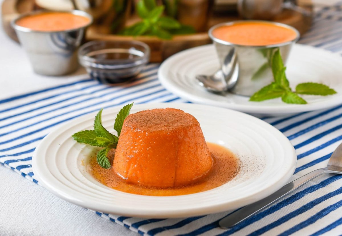 Flan de zanahoria, un postre tradicional con un sabor sorprendente