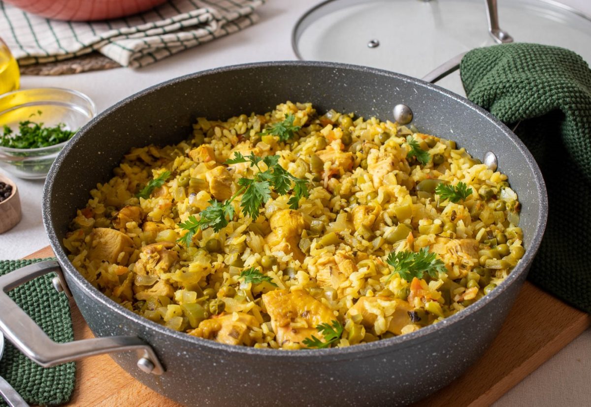 Galinhada o arroz con pollo más famoso de Brasil