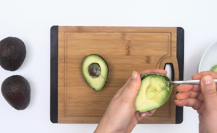 Guacamole con langostinos o camarones