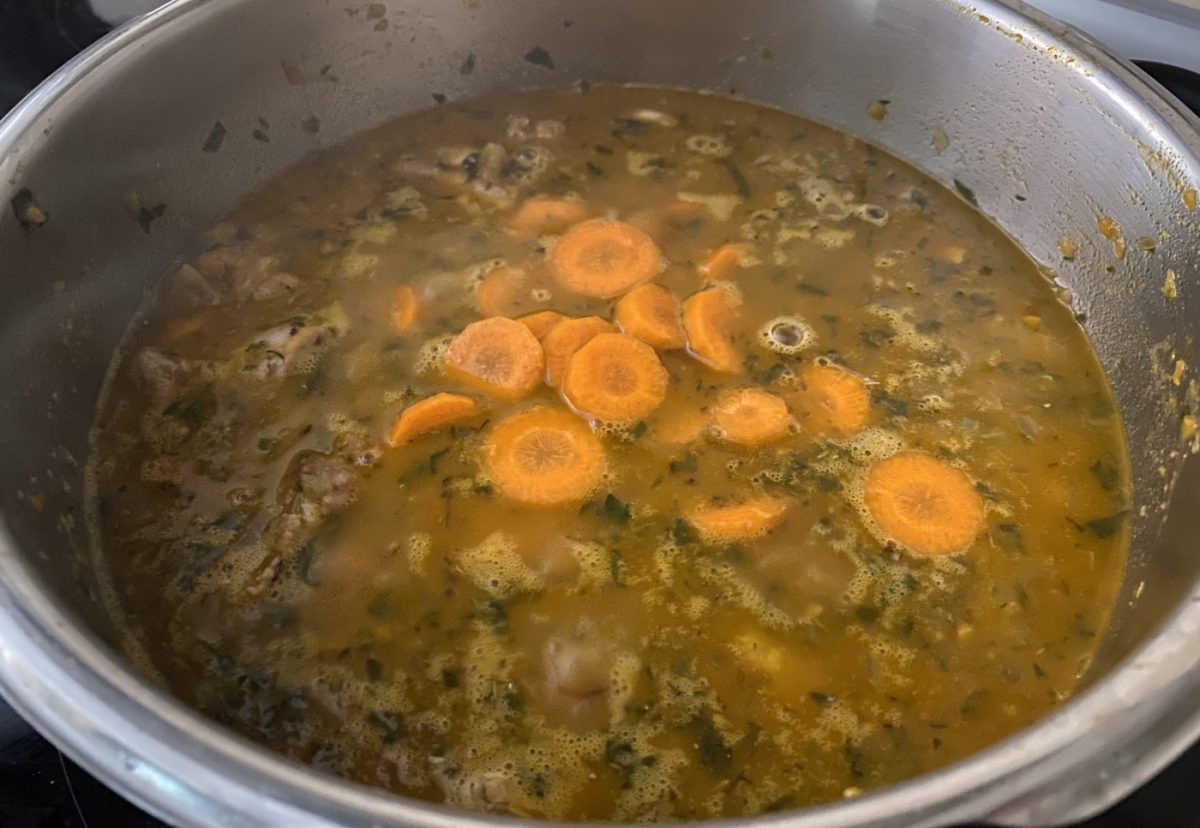 Guisado de pierna de cordero. Un manjar sabroso y tradicional
