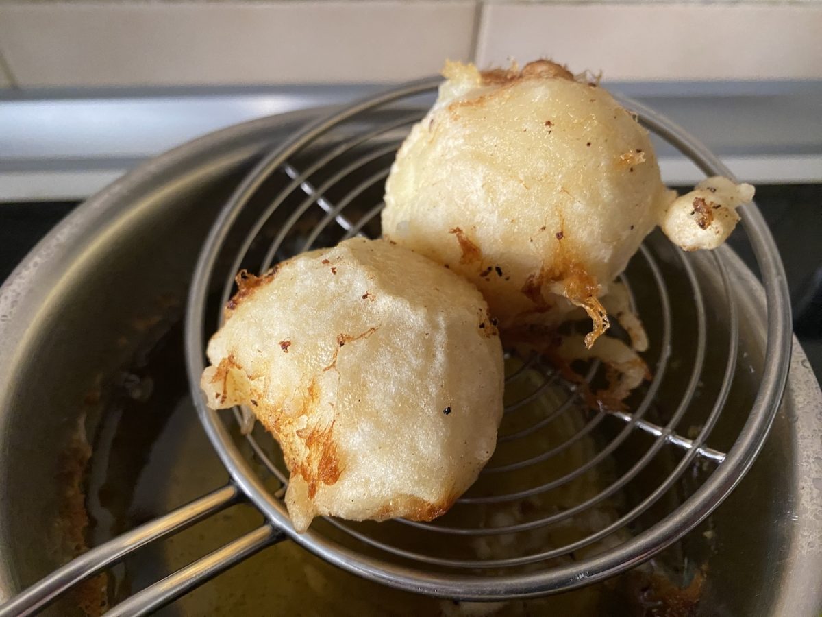 Huevos rebozados estilo asiático. Perfectos para un aperitivo
