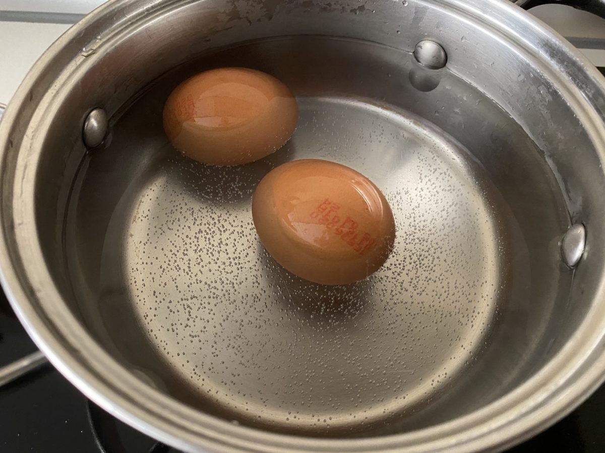 Huevos rebozados estilo asiático. Perfectos para un aperitivo
